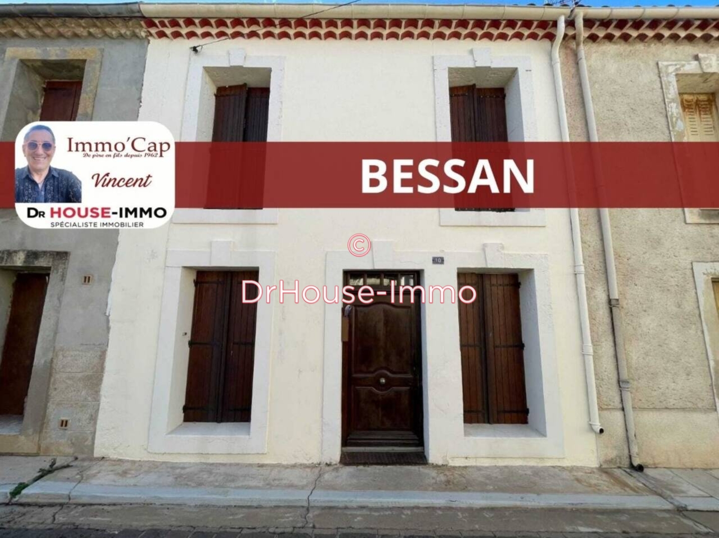 Photo 1 : Vente Maison 6 pièces Bessan 117 m²