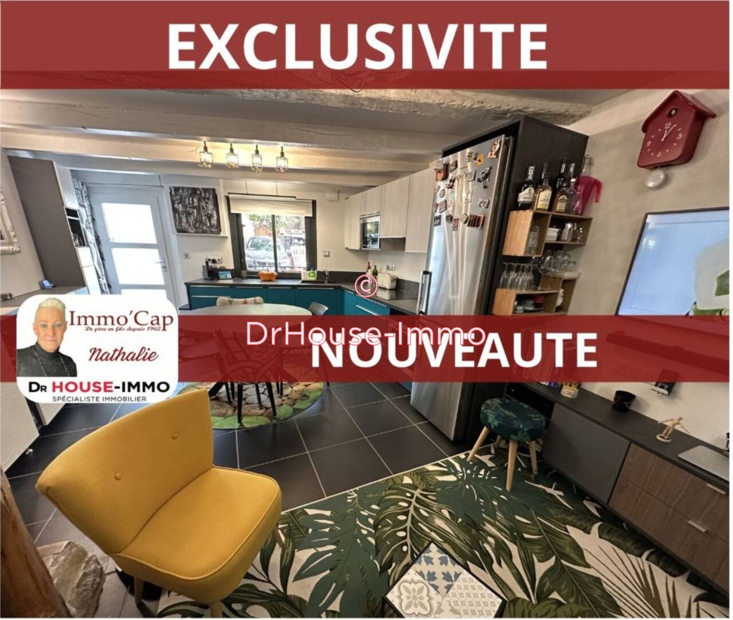 Photo 1 : Vente Maison 3 pièces Bouzigues 70 m²