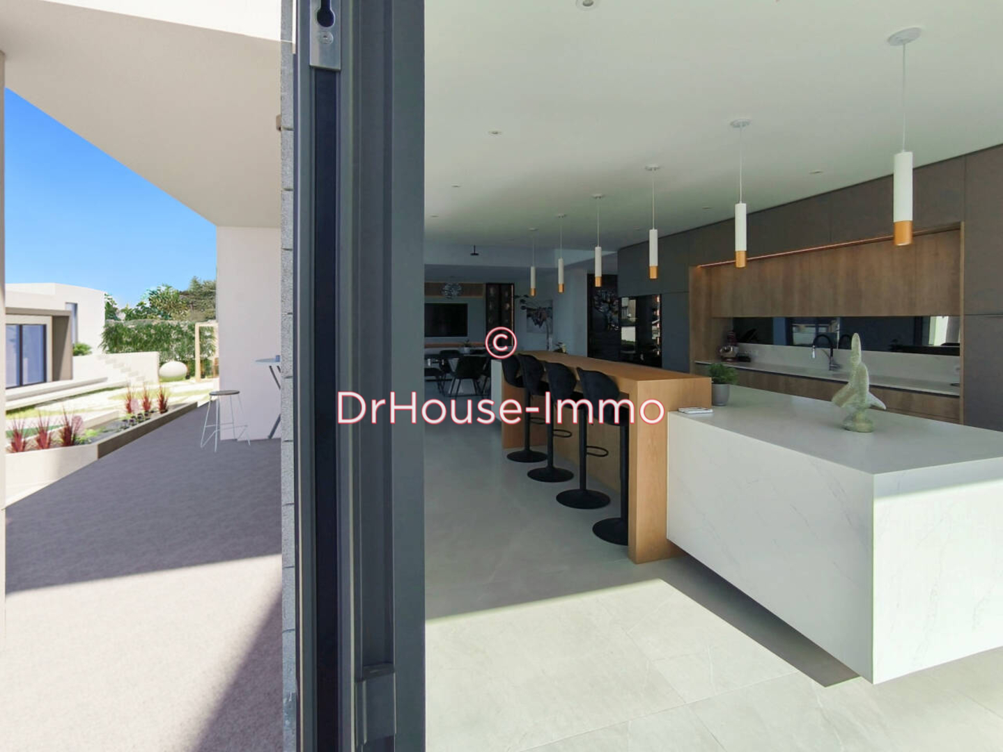 Photo 2 : Vente Maison 7 pièces Saint-Laurent-sur-Saône 242 m²