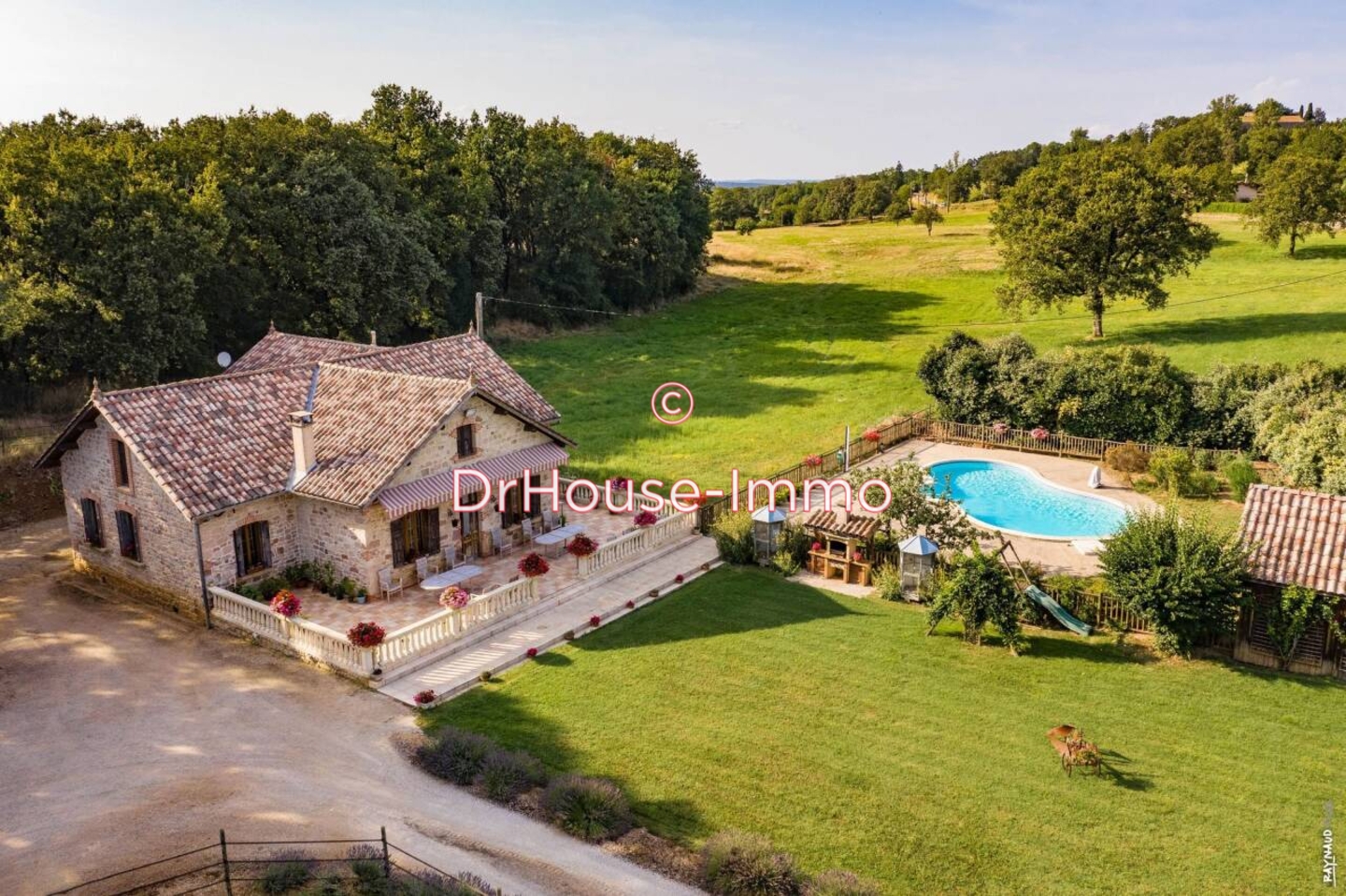 Photo 2 : Vente Maison 7 pièces Vaour 228 m²