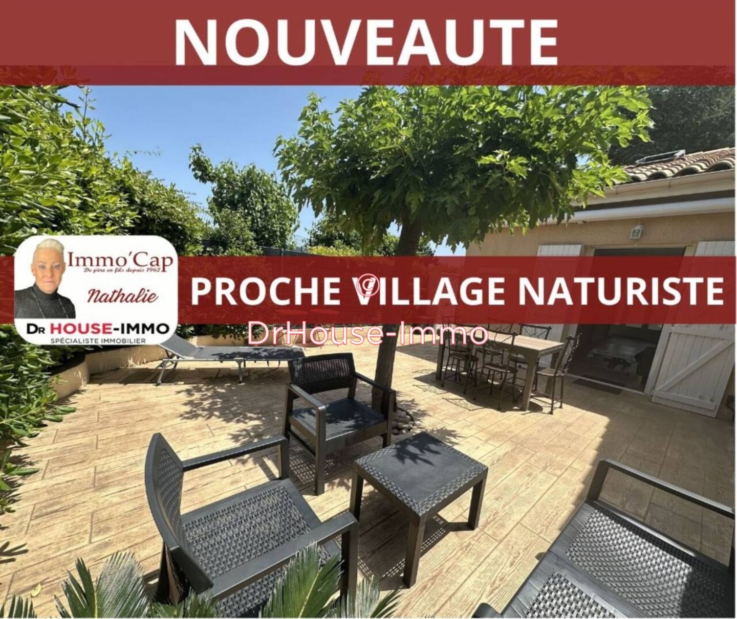 Photo 1 : Vente Maison 2 pièces Cap d'Agde 27 m²