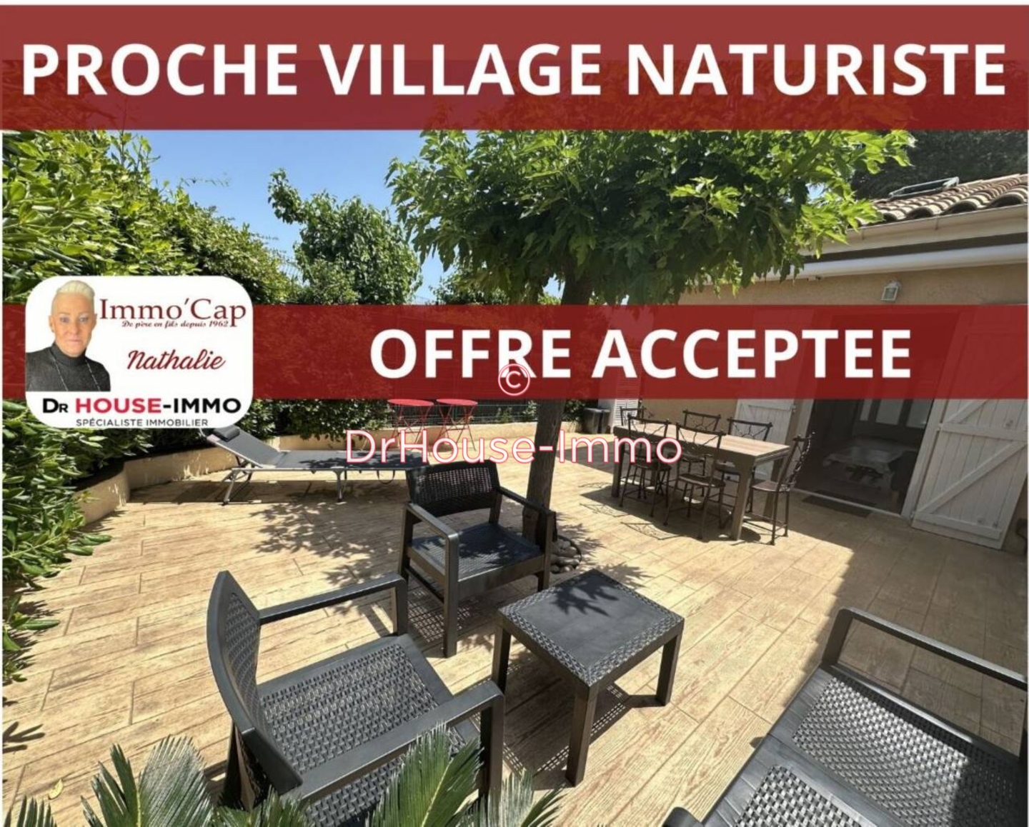 Photo 1 : Vente Maison 2 pièces Cap d'Agde 27 m²