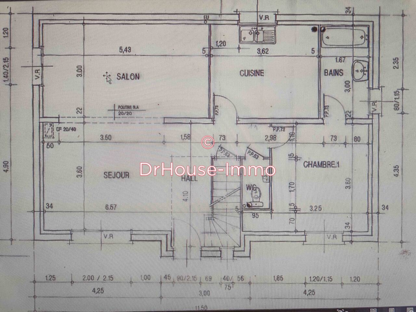 Photo 1 : Vente Maison 6 pièces Caen 130 m²