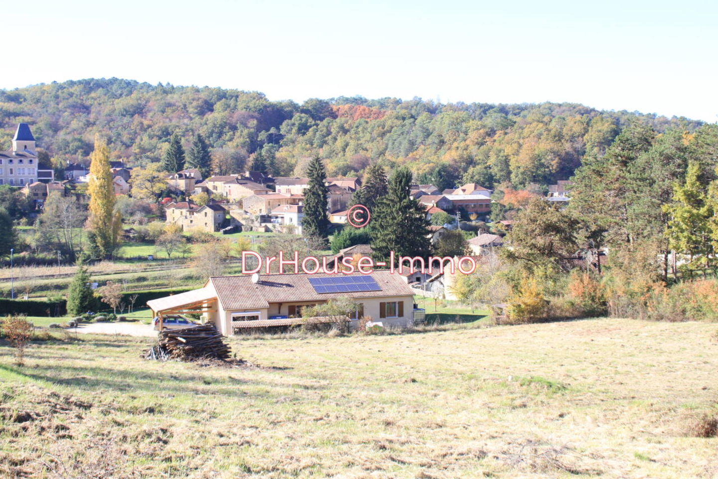Photo 1 : Vente Terrain Saint-Cernin-de-l'Herm 4690 m²