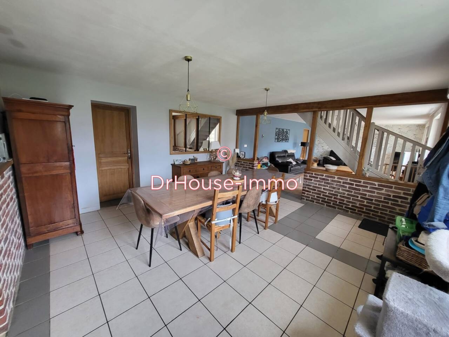 Photo 2 : Vente Maison 7 pièces Tourville-la-Chapelle 190 m²