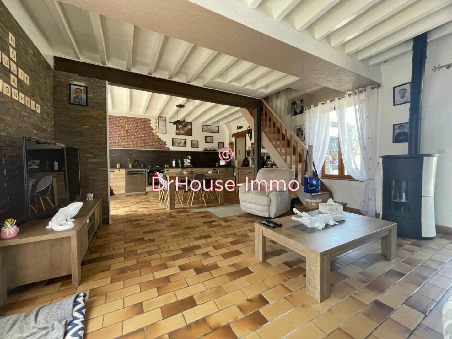 Photo 3 : Vente Maison 7 pièces Mignerette 175 m²