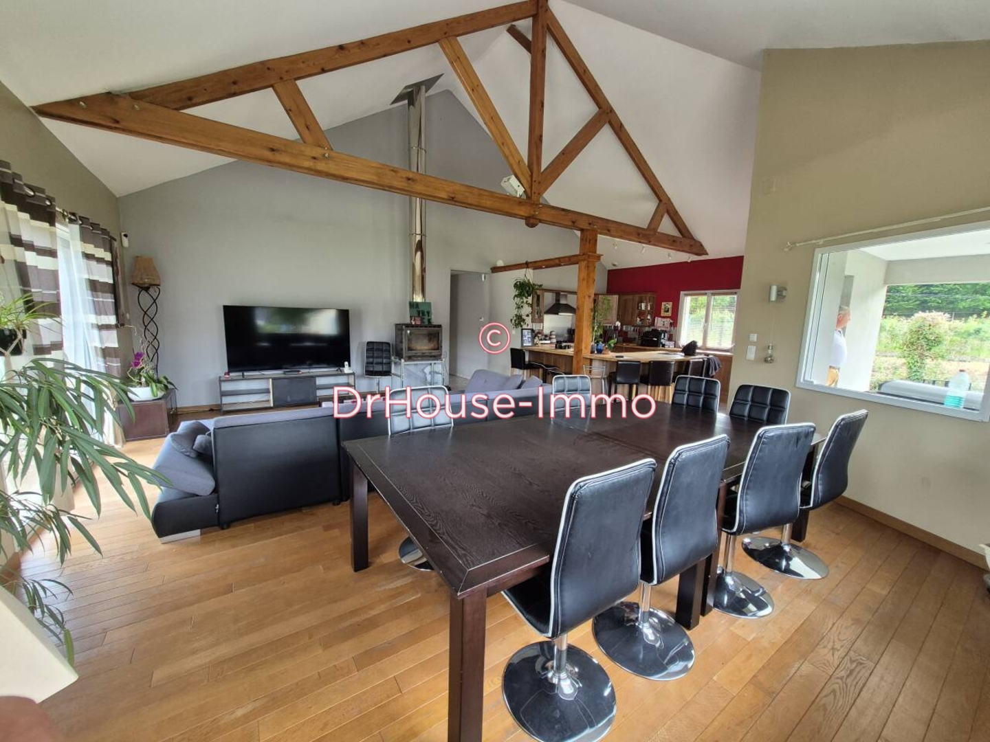 Photo 3 : Vente Maison 8 pièces Anneville-sur-Scie 166 m²