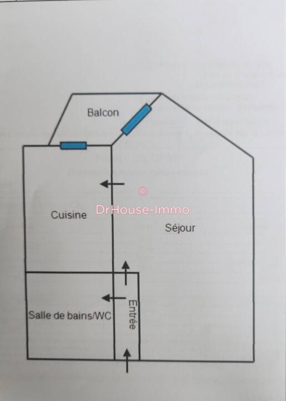 Photo 2 : Vente Appartement 1 pièce Bordeaux 35 m²