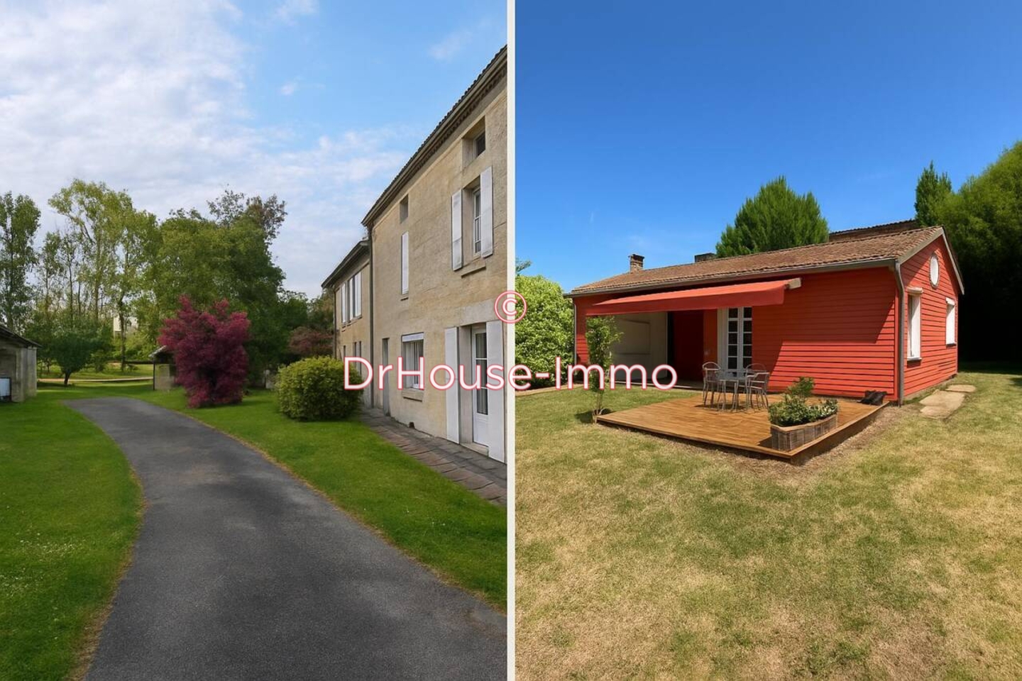 Photo 1 : Vente Maison 8 pièces Sireuil 213 m²