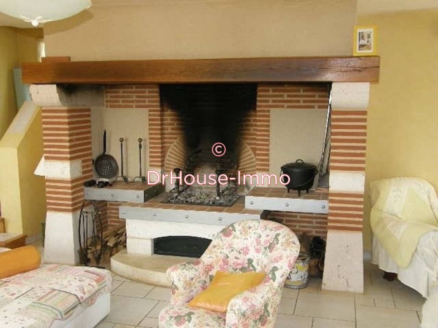Photo 2 : Vente Maison 8 pièces Itzac 200 m²
