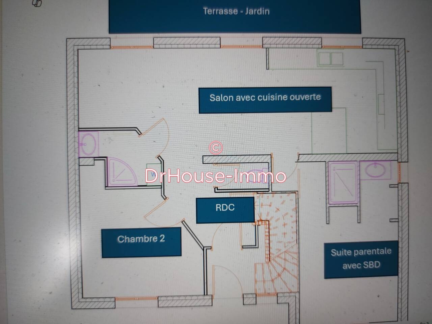 Photo 1 : Vente Maison 6 pièces Bessancourt 113 m²