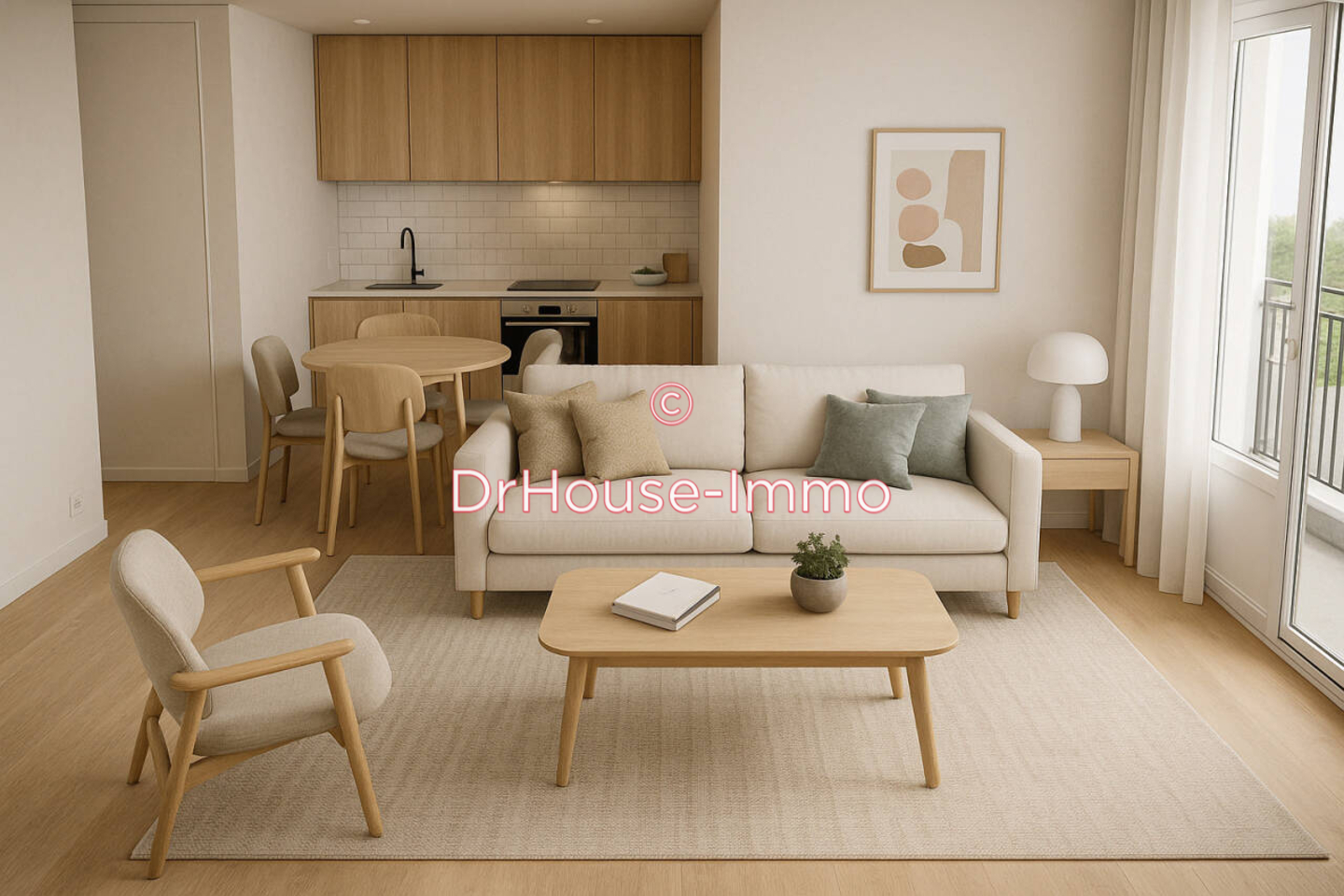 Photo 2 : Vente Appartement 2 pièces Lille 46 m²