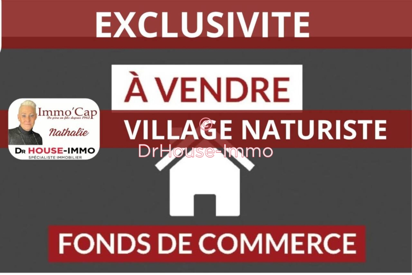 Photo 1 : Vente Commerce Cap d'Agde 97 m²