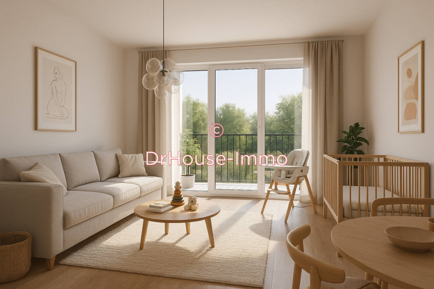Photo 1 : Vente Appartement 3 pièces Armentières 61 m²