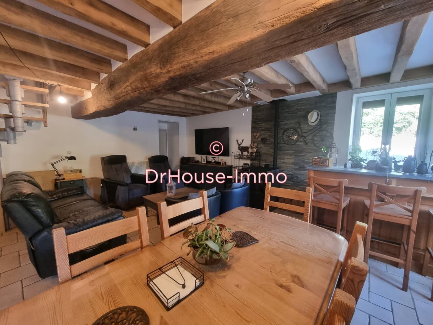 Photo 3 : Vente Maison 6 pièces Montcresson 152 m²