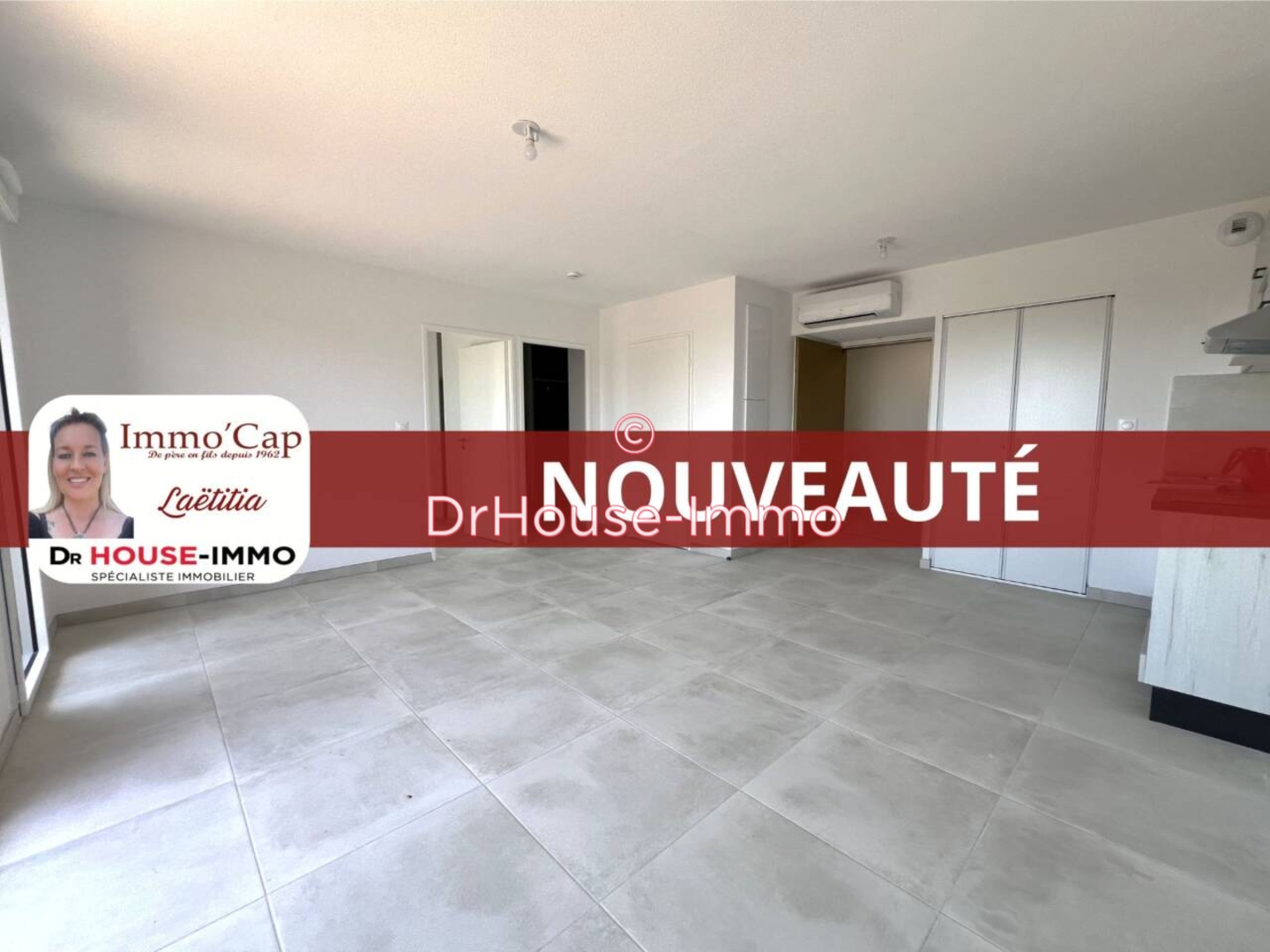 Photo 1 : Vente Appartement 3 pièces Agde 47 m²