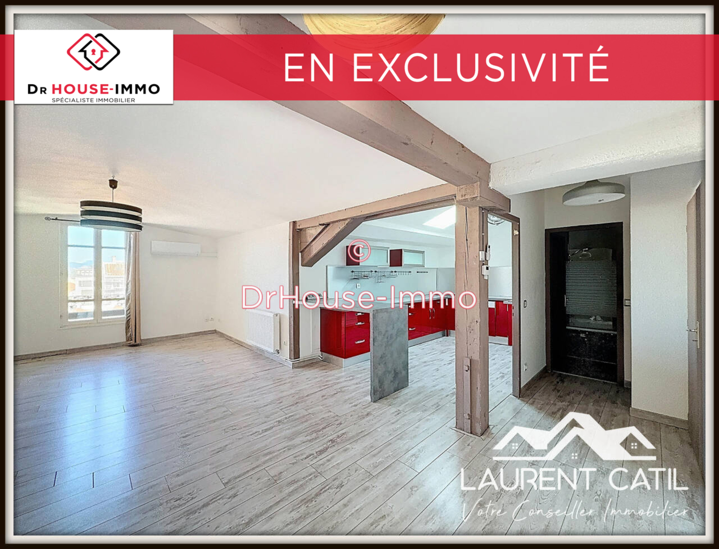 Photo 2 : Vente Appartement 2 pièces Romans-sur-Isère 67 m²
