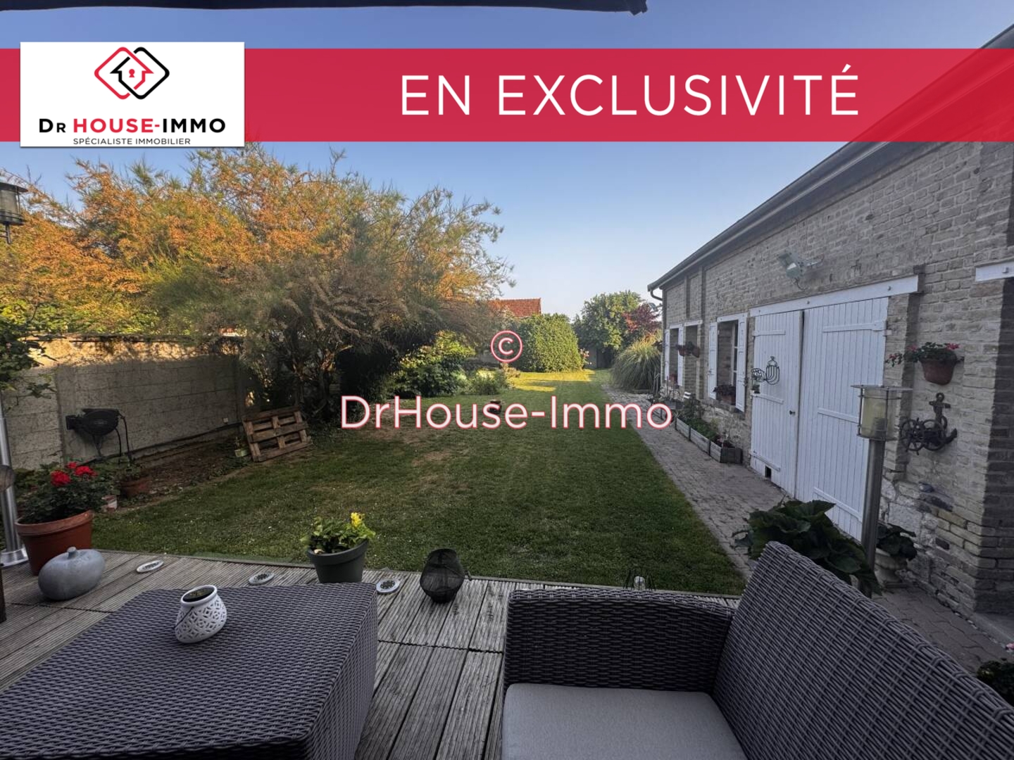 Photo 2 : Vente Maison 7 pièces Menneville 200 m²