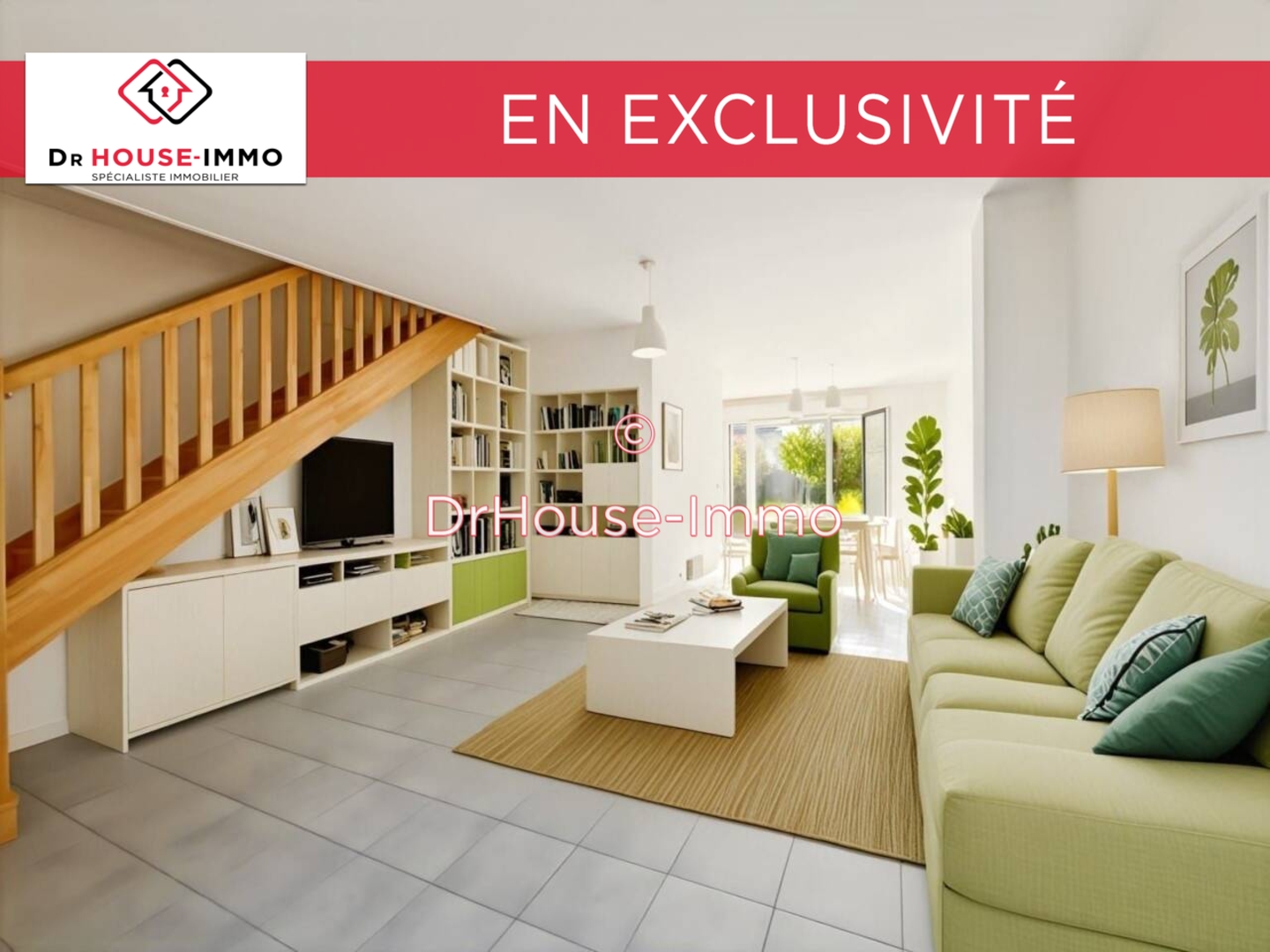 Photo 1 : Vente Appartement 4 pièces Biéville-Beuville 80 m²