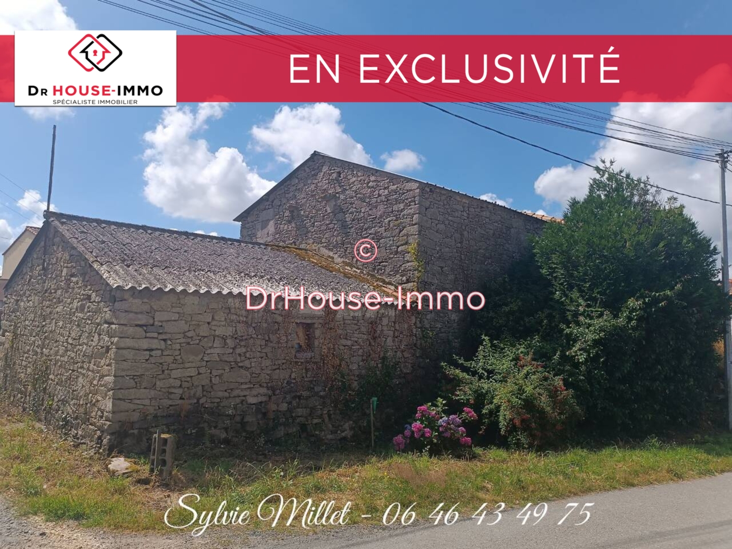 Photo 1 : Vente Grange 3 pièces Saint-Hilaire-de-Clisson 74 m²