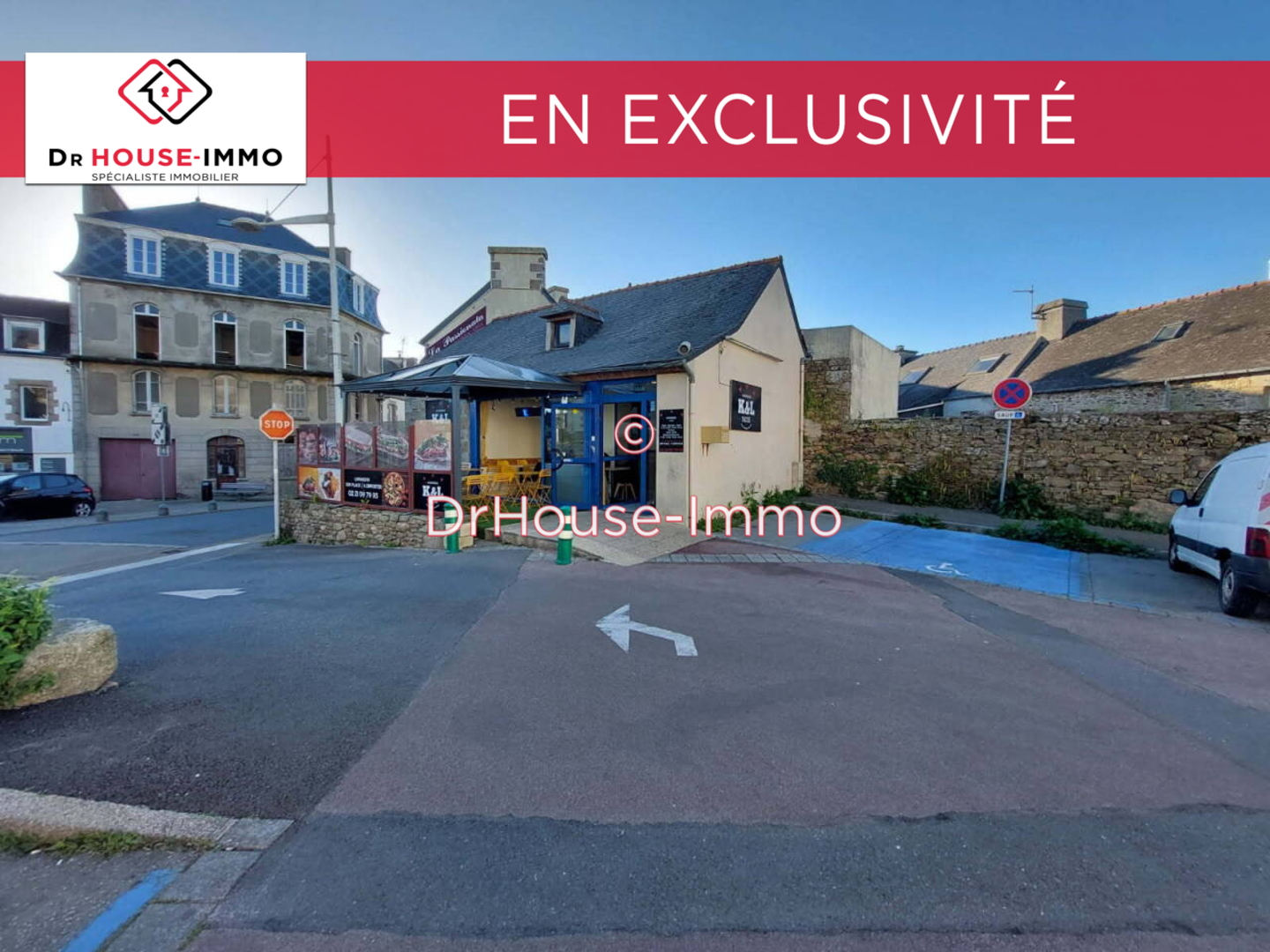 Photo 1 : Vente Commerce 2 pièces Lannilis 58 m²