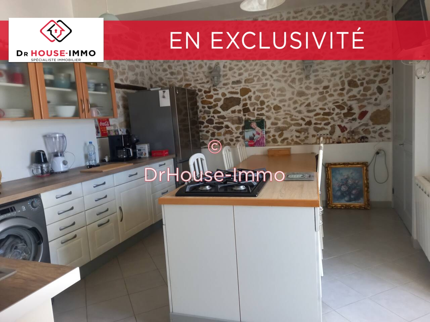 Photo 1 : Vente Maison 4 pièces Ventenac-en-Minervois 103 m²