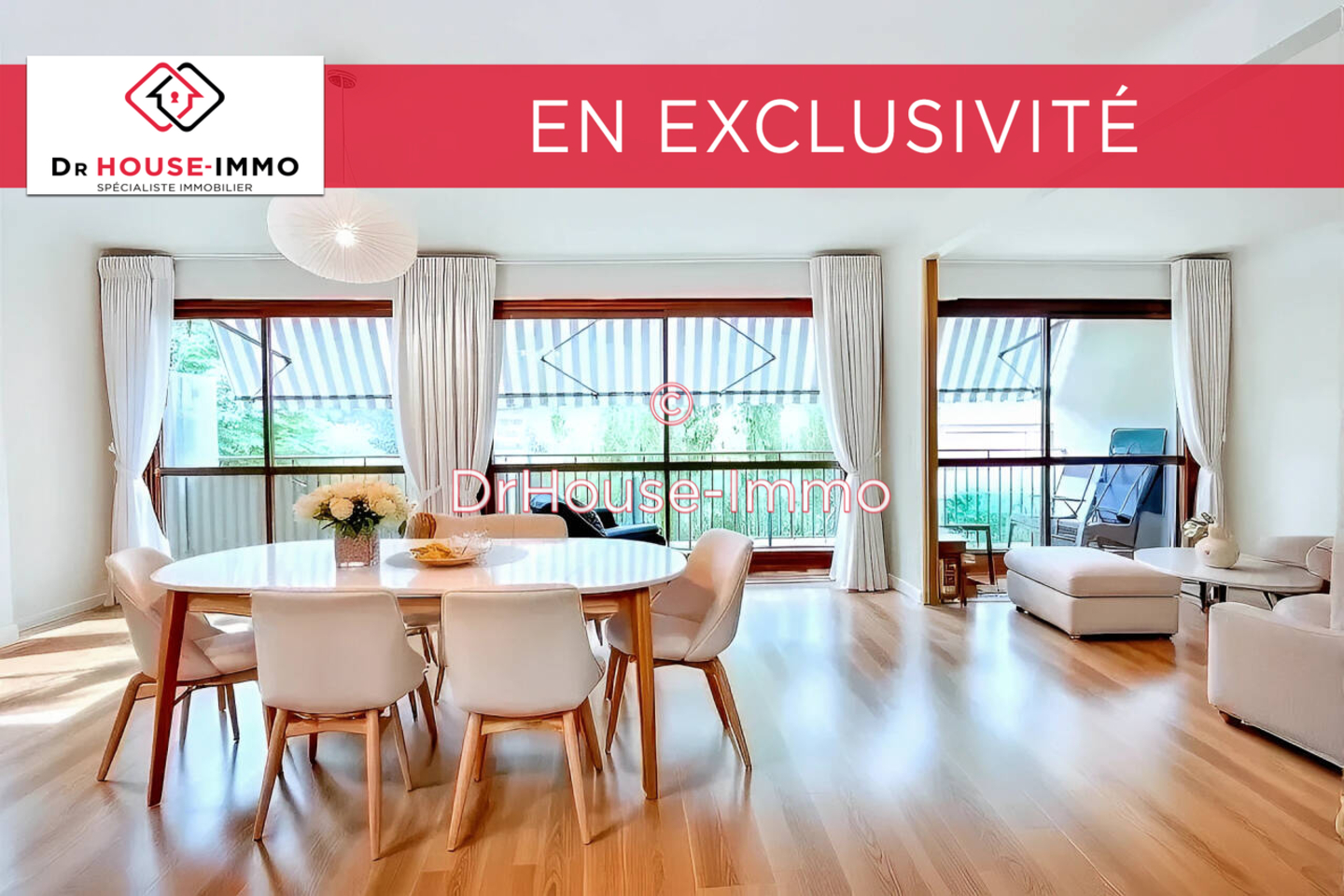 Photo 1 : Vente Appartement 6 pièces Noisy-le-Roi 121 m²