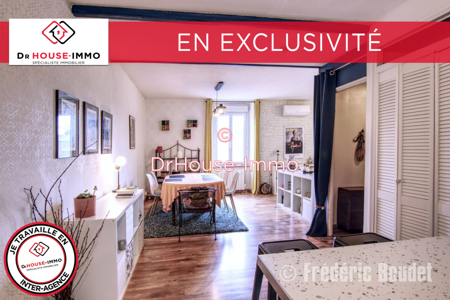 Photo 1 : Vente Appartement 5 pièces Trélissac 99 m²
