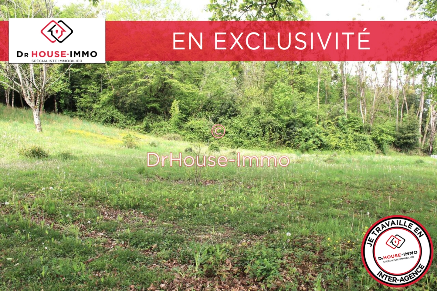 Photo 1 : Vente Terrain Tabanac 1500 m²
