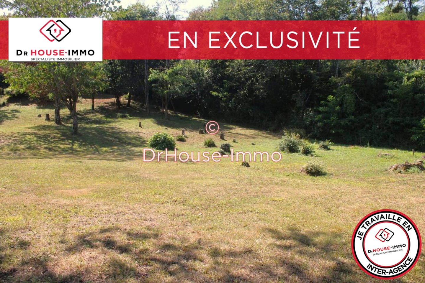 Photo 2 : Vente Terrain Tabanac 1500 m²