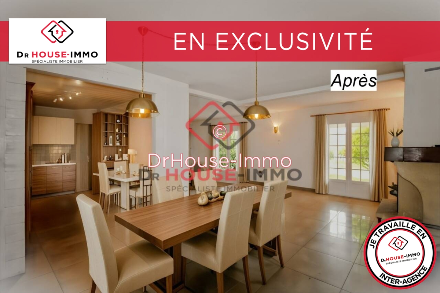 Photo 3 : Vente Maison 6 pièces Tabanac 140 m²