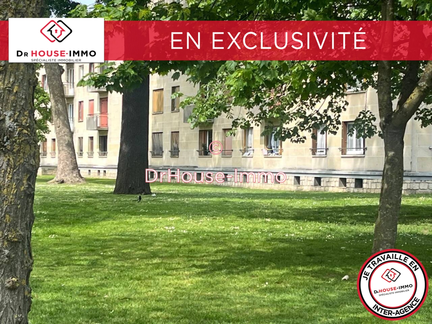 Photo 2 : Vente Appartement 3 pièces Clichy-sous-Bois 48 m²
