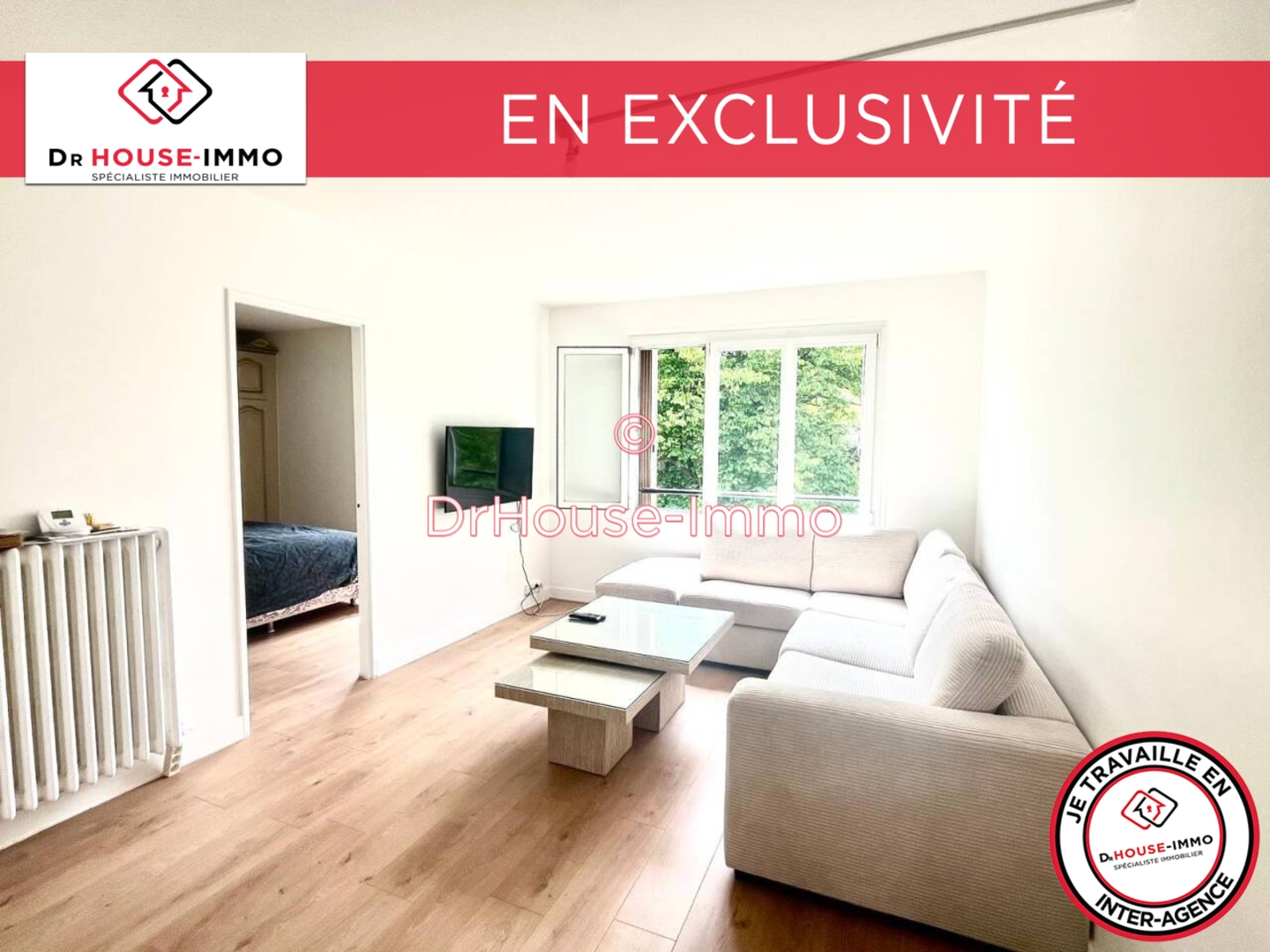 Photo 1 : Vente Appartement 3 pièces Clichy-sous-Bois 48 m²
