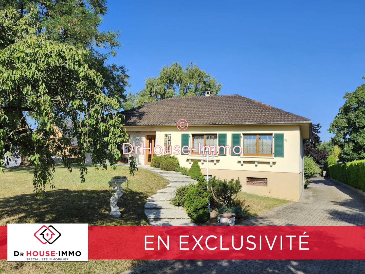 Photo 1 : Vente Maison 4 pièces Bantzenheim 100 m²