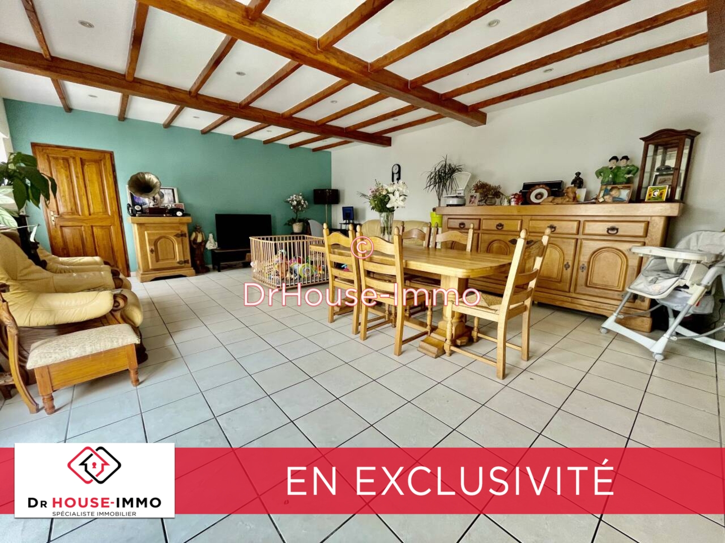 Photo 3 : Vente Maison 6 pièces Onnaing 135 m²
