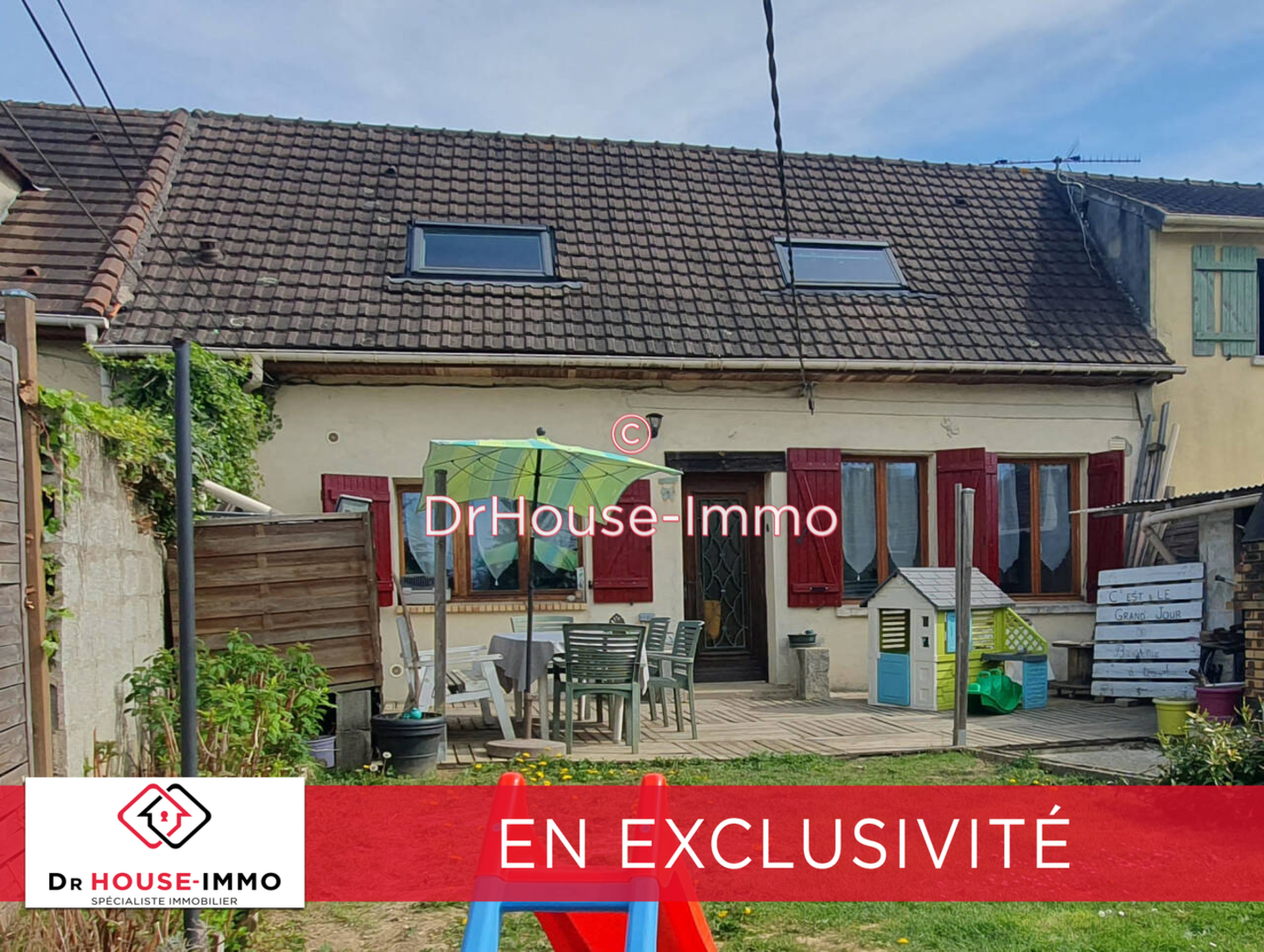 Photo 1 : Vente Maison 4 pièces Neuilly-en-Thelle 85 m²