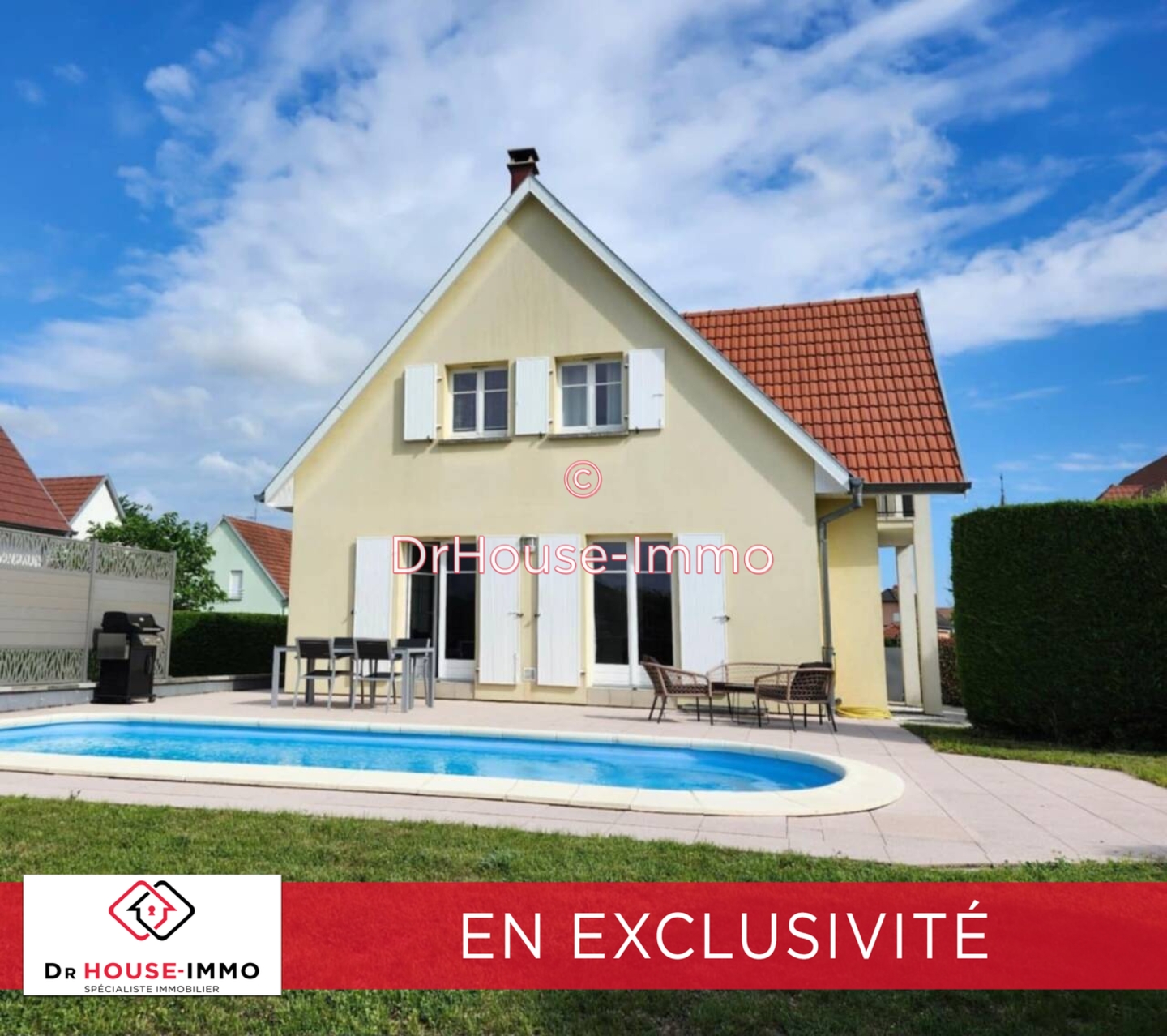 Photo 1 : Vente Maison 6 pièces Blodelsheim 117 m²