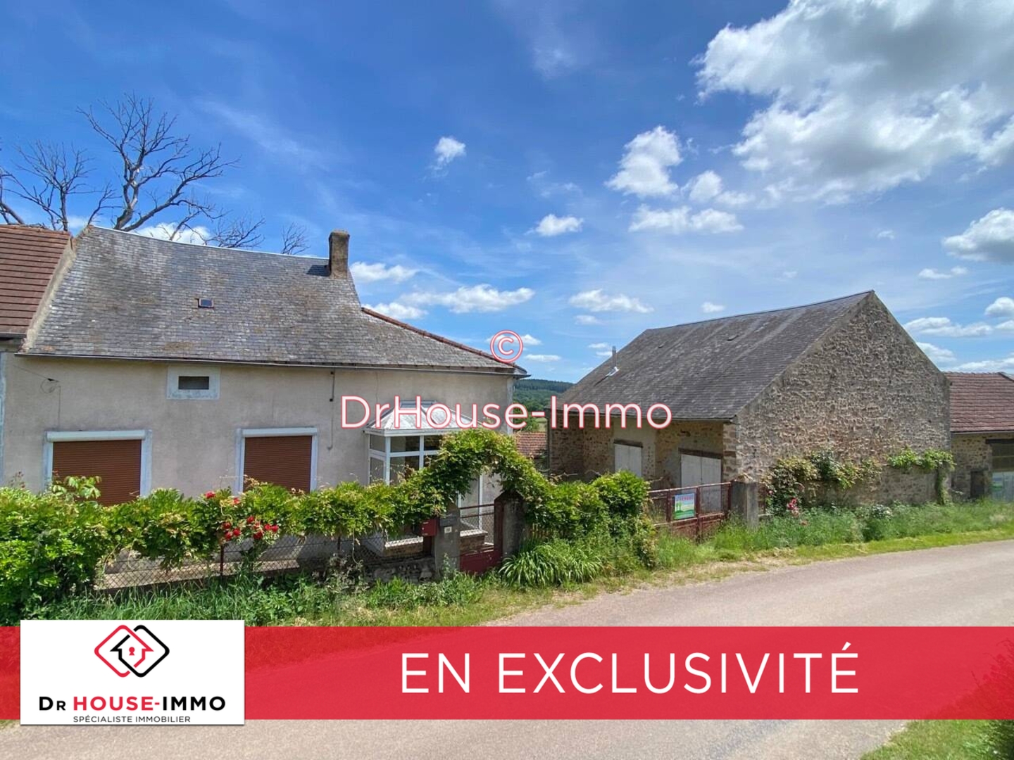 Photo 1 : Vente Maison 3 pièces Saint-André-en-Morvan 78 m²