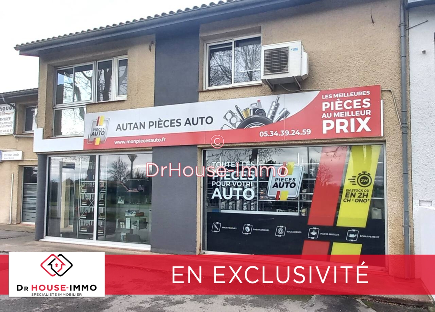 Photo 1 : Vente Commerce 3 pièces Tournefeuille 110 m²