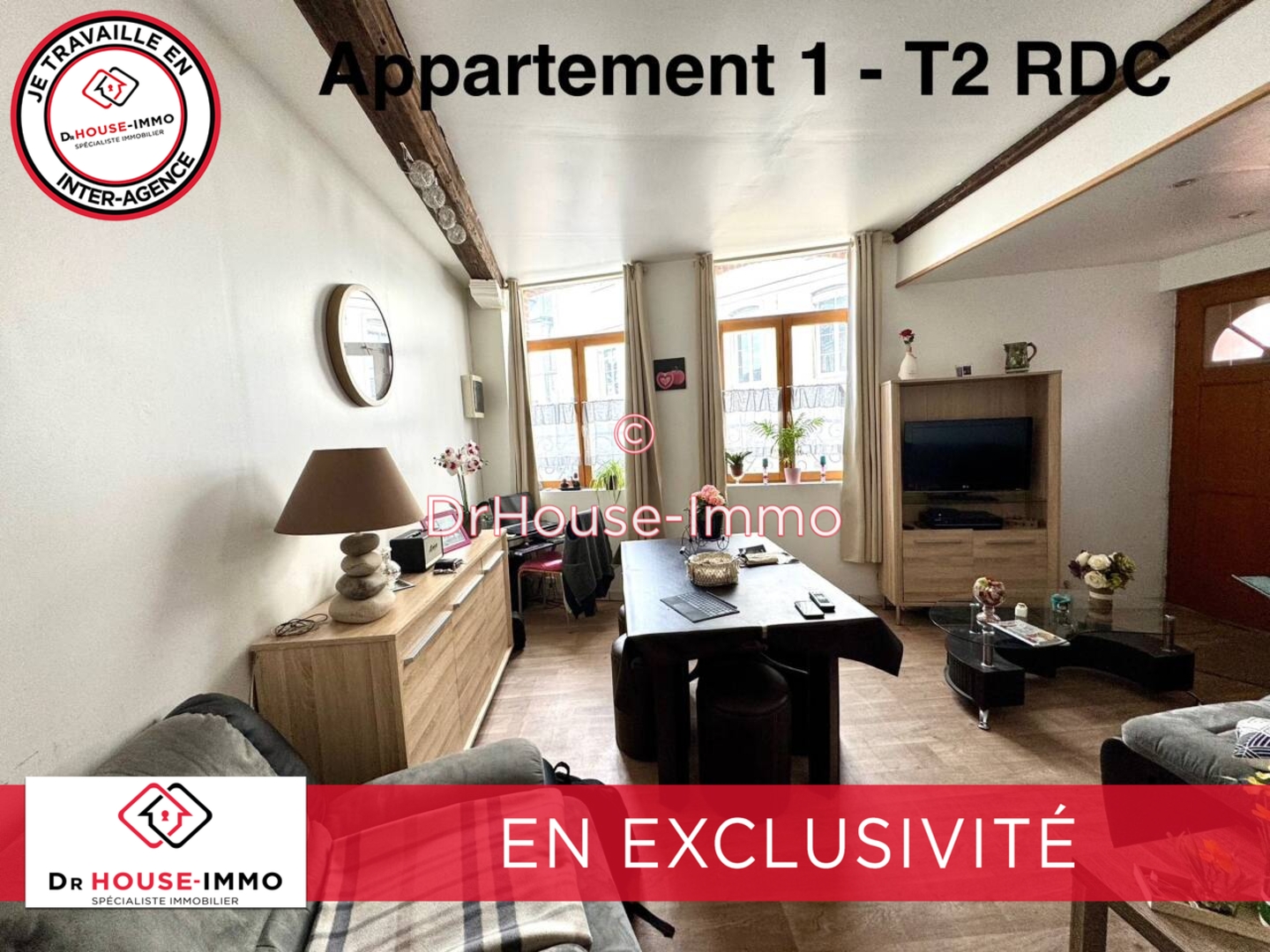 Photo 1 : Vente Immeuble 7 pièces Le Quesnoy 115 m²
