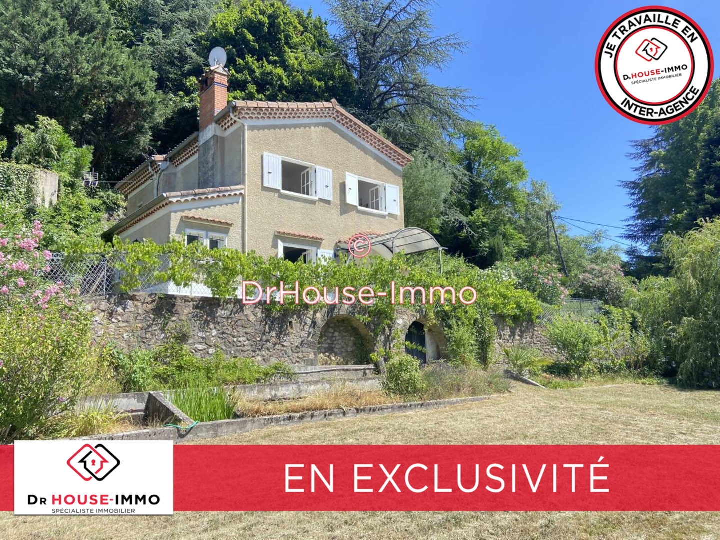 Photo 1 : Vente Maison 4 pièces Vals-les-Bains 93 m²