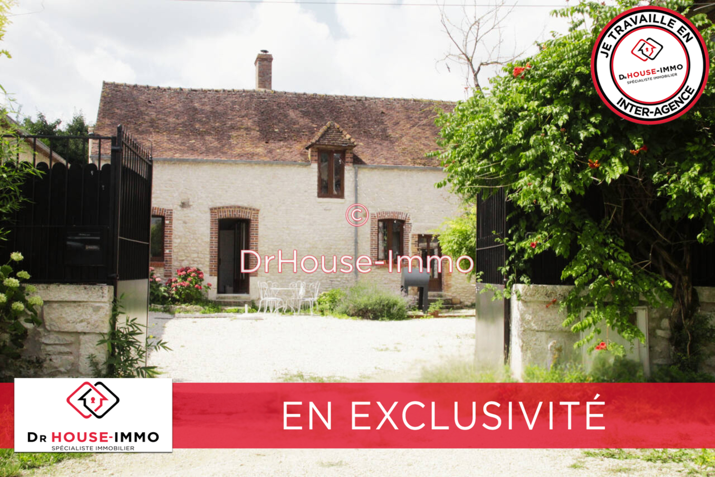 Photo 1 : Vente Maison 9 pièces Treilles-en-Gâtinais 184 m²