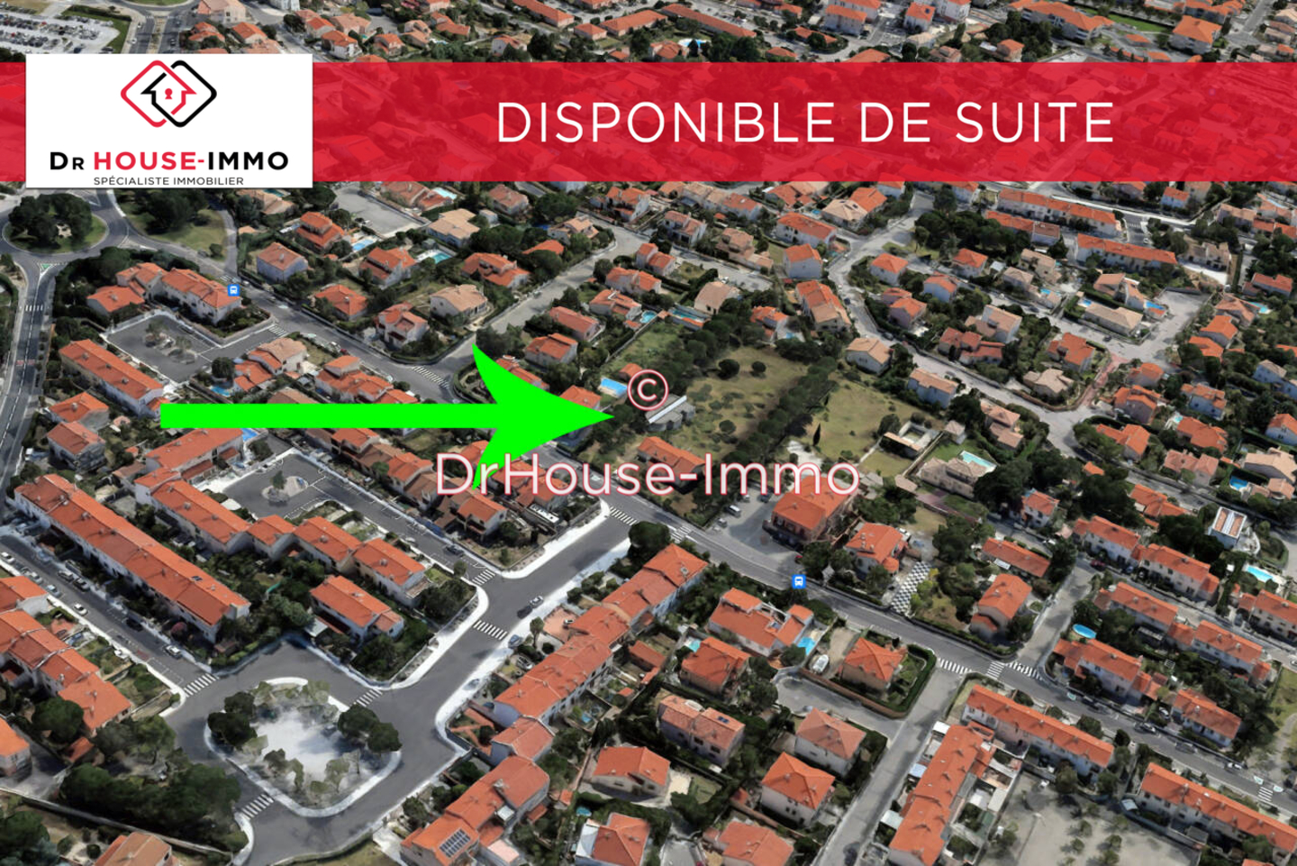 Photo 1 : Vente Terrain  Saint-Estève 614 m²