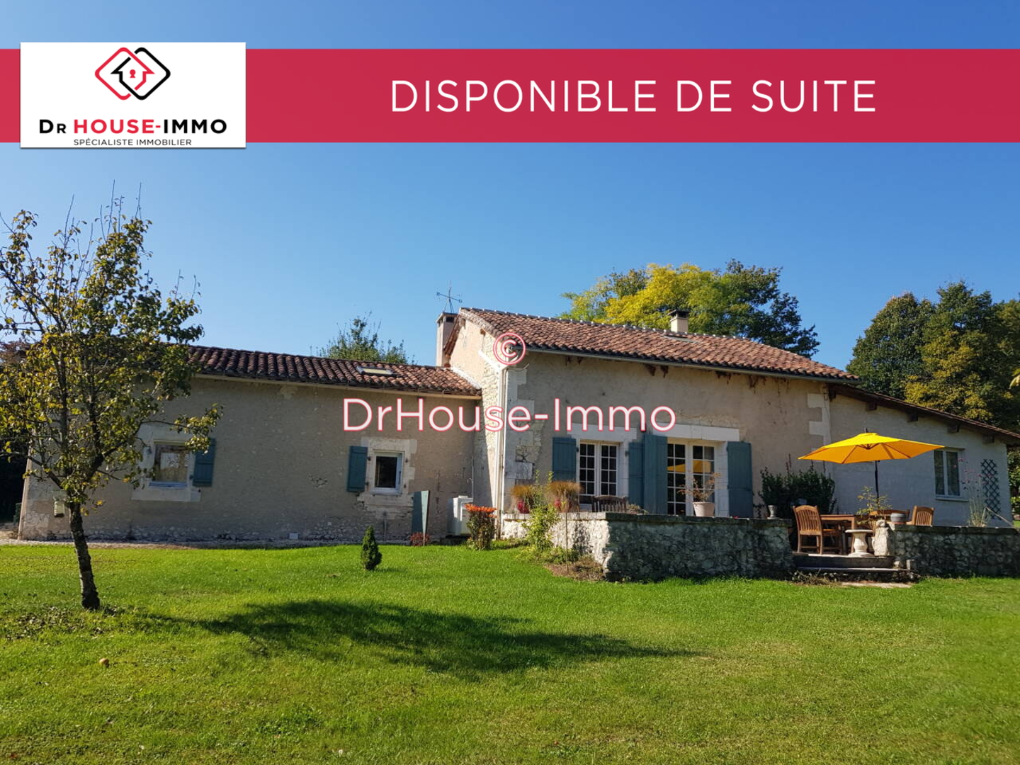 Photo 1 : Vente Maison 6 pièces Verteillac 140 m²