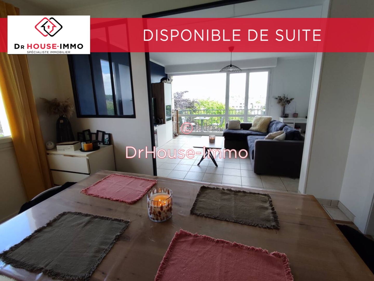 Photo 1 : Vente Appartement 4 pièces Caen 89 m²