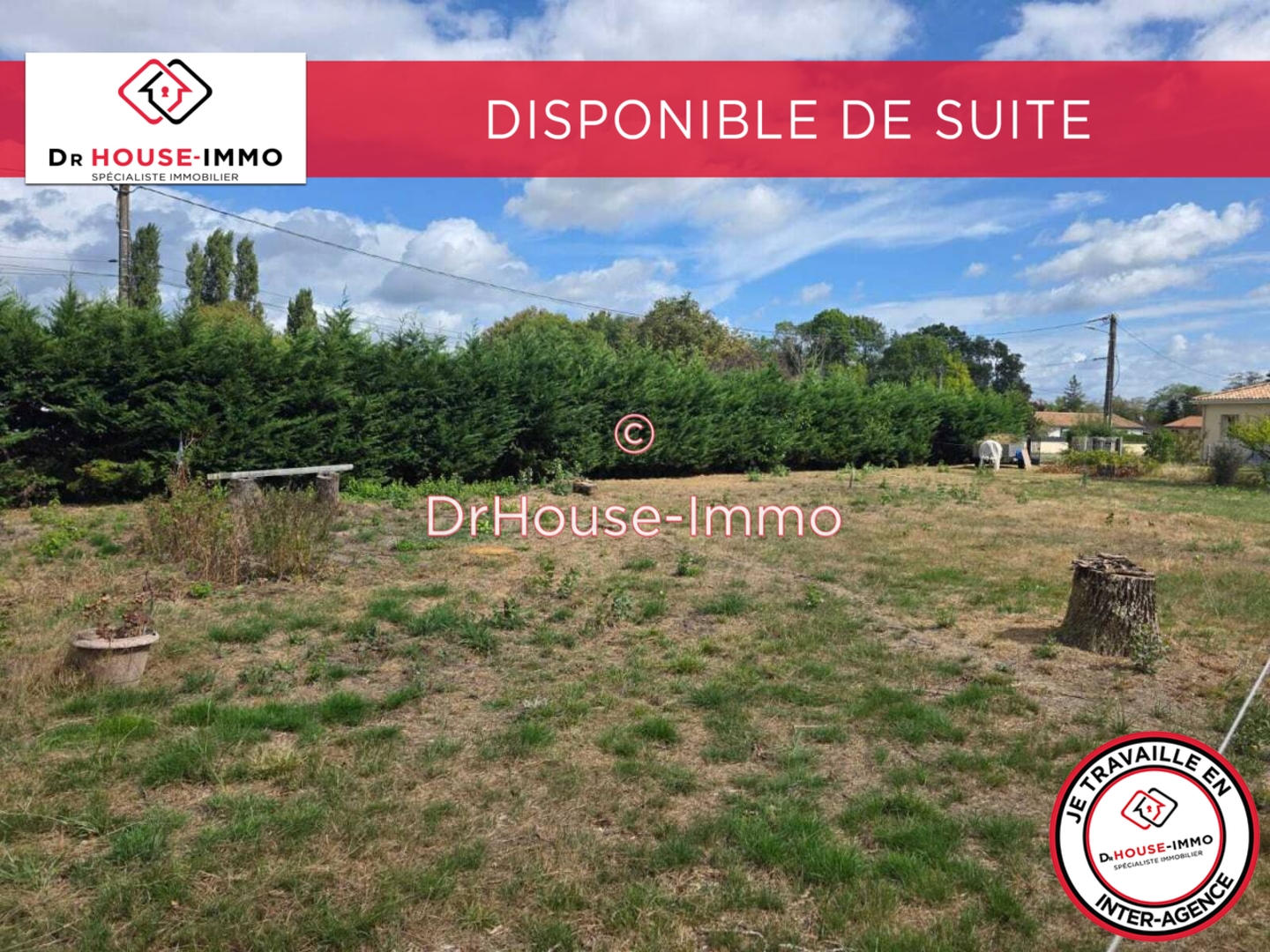 Photo 2 : Vente Terrain Peujard 644 m²