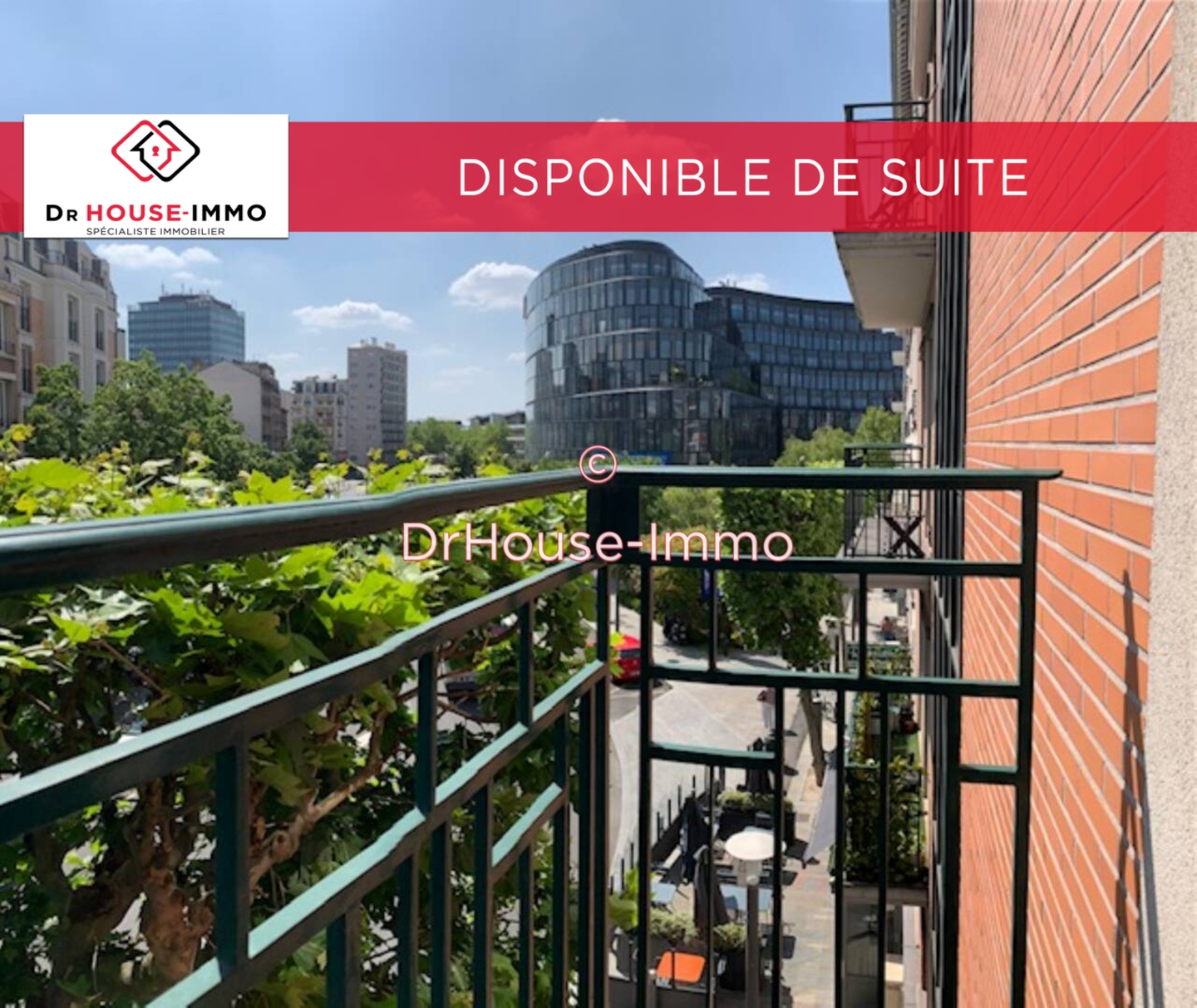 Photo 2 : Location Appartement 2 pièces La Garenne-Colombes 48 m²