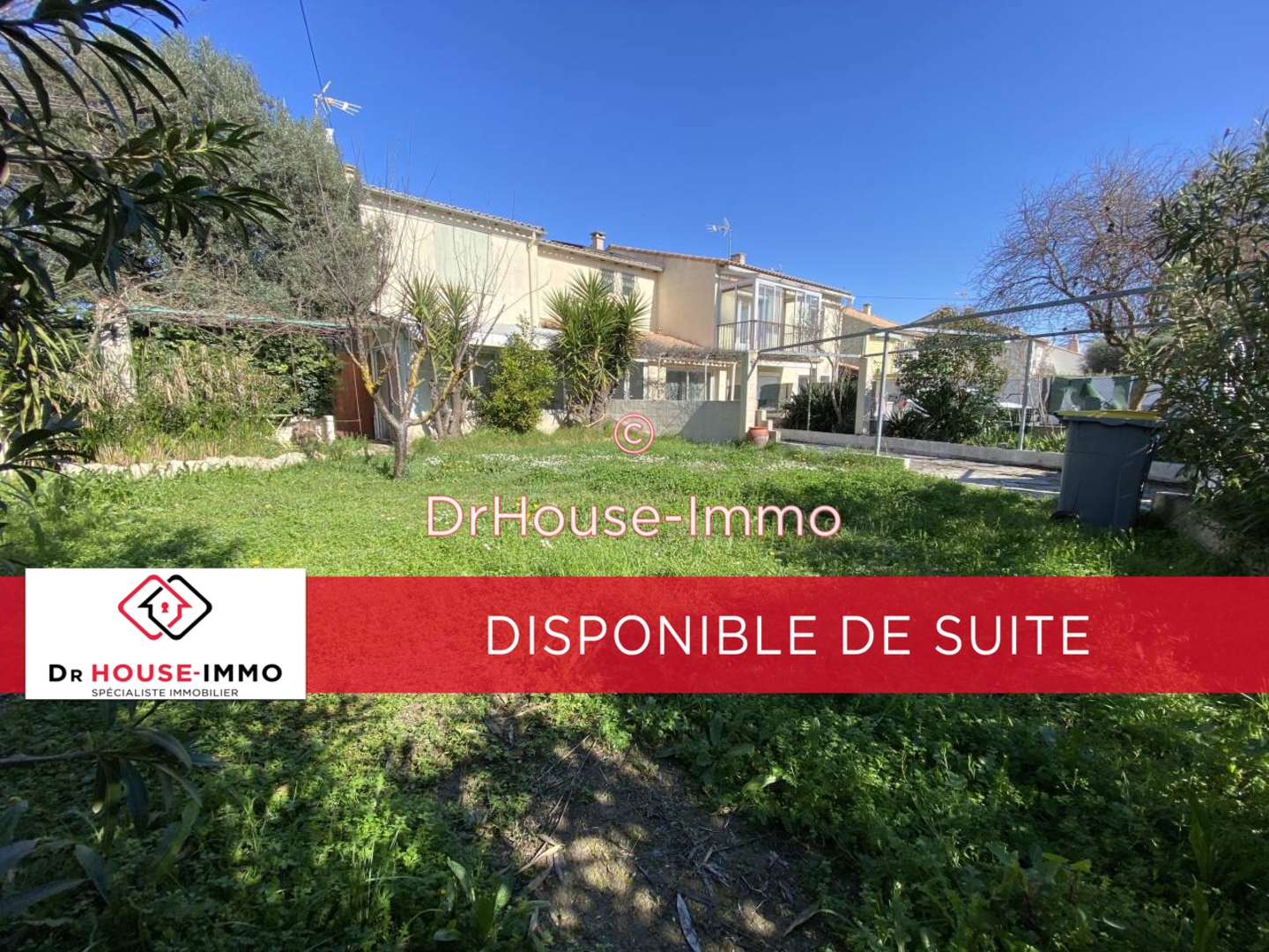 Photo 1 : Vente Maison 5 pièces Saint-Laurent-d'Aigouze 154 m²