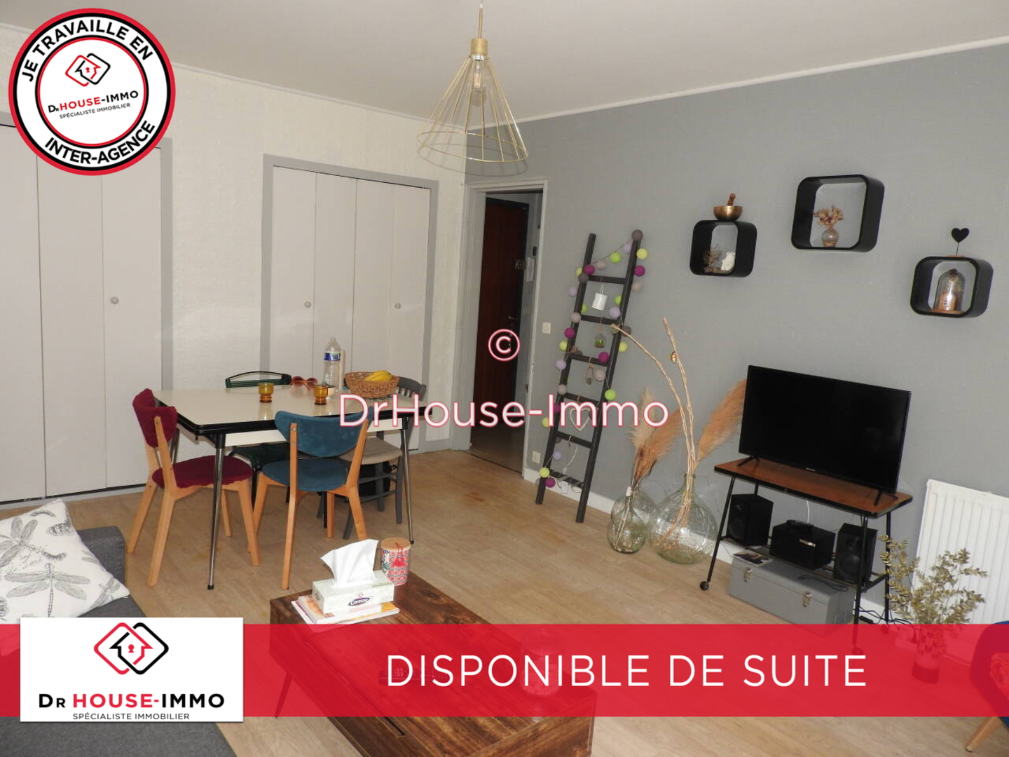 Photo 1 : Vente Appartement 3 pièces Poitiers 63 m²