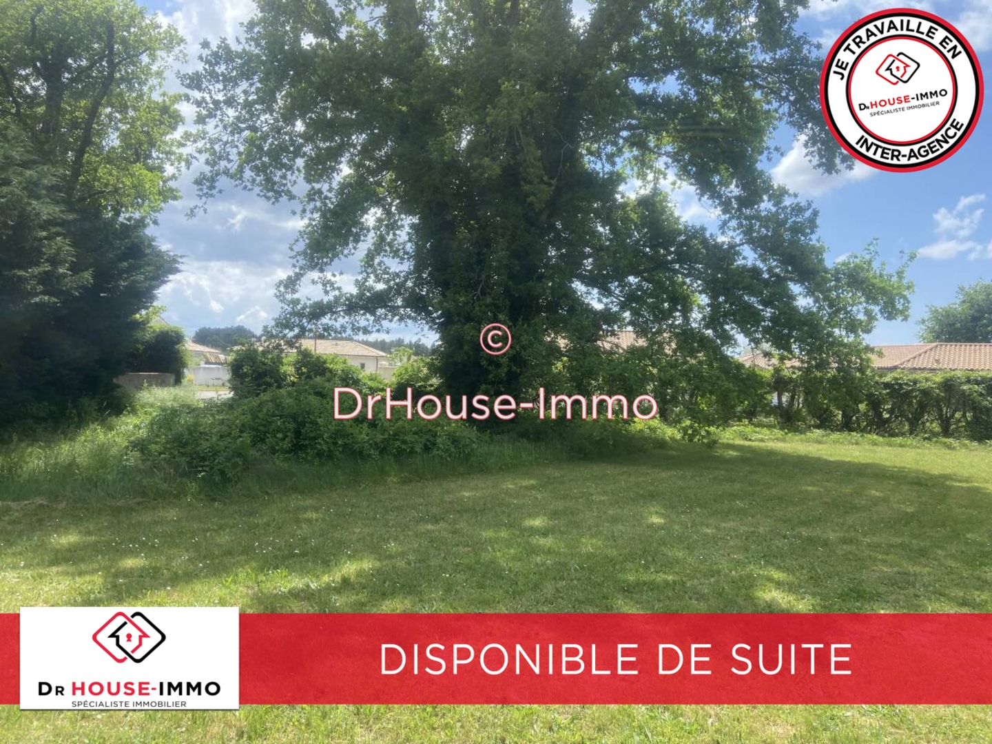 Photo 1 : Vente Terrain  Parentis-en-Born 623 m²
